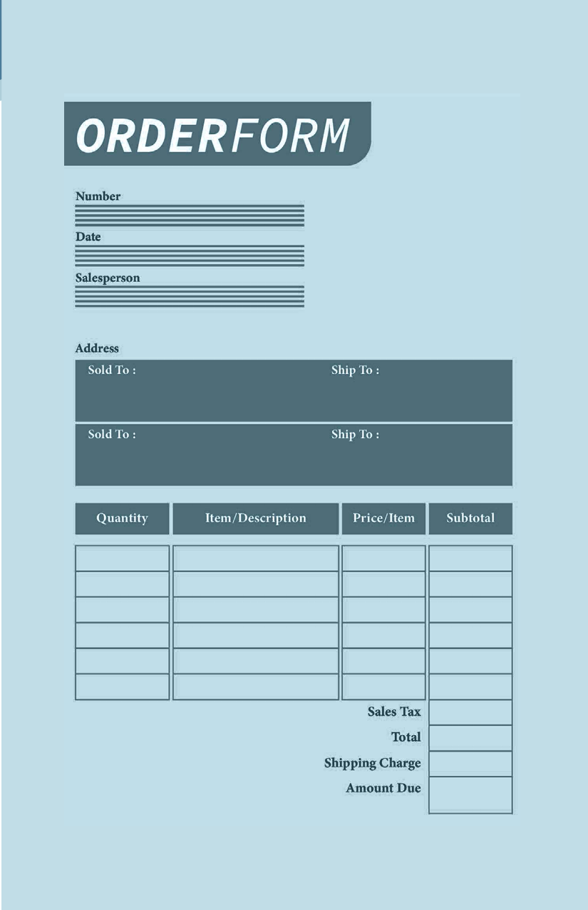 Page from the Oasis Coffee promotional booklet